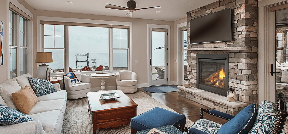 Napoleon Hearth Ascent™ Deep X 42 Direct Vent Zero Clearance Gas Fireplace Natural Gas