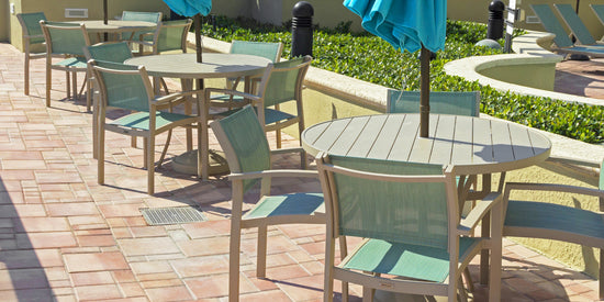 DecoScapes Fusion Aluminum 18'' Wide Round Table Top