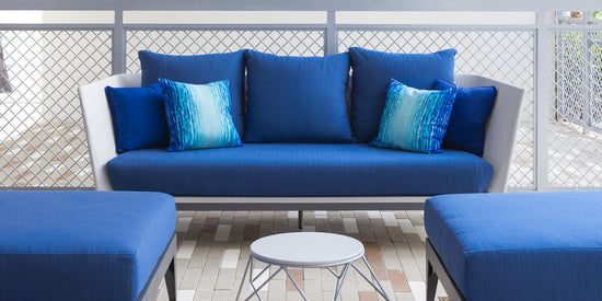 DecoScapes Furniture Cosmo Aluminum Sofa