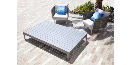 DecoScapes South Beach Rectangular Coffee Table