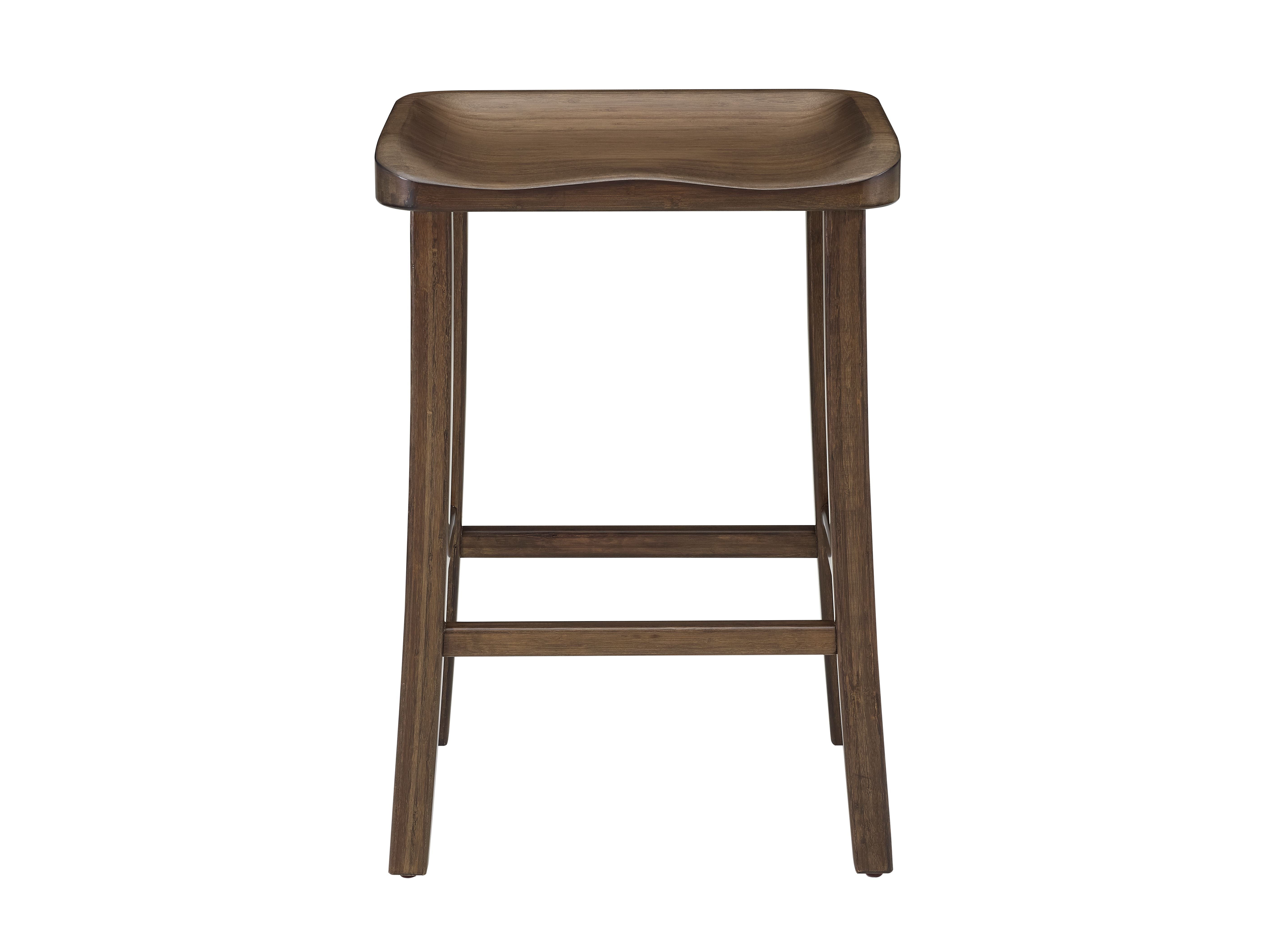 Greenington Tulip 30" Bar Height Stool Caramelized/Black Walnut - Set of 2