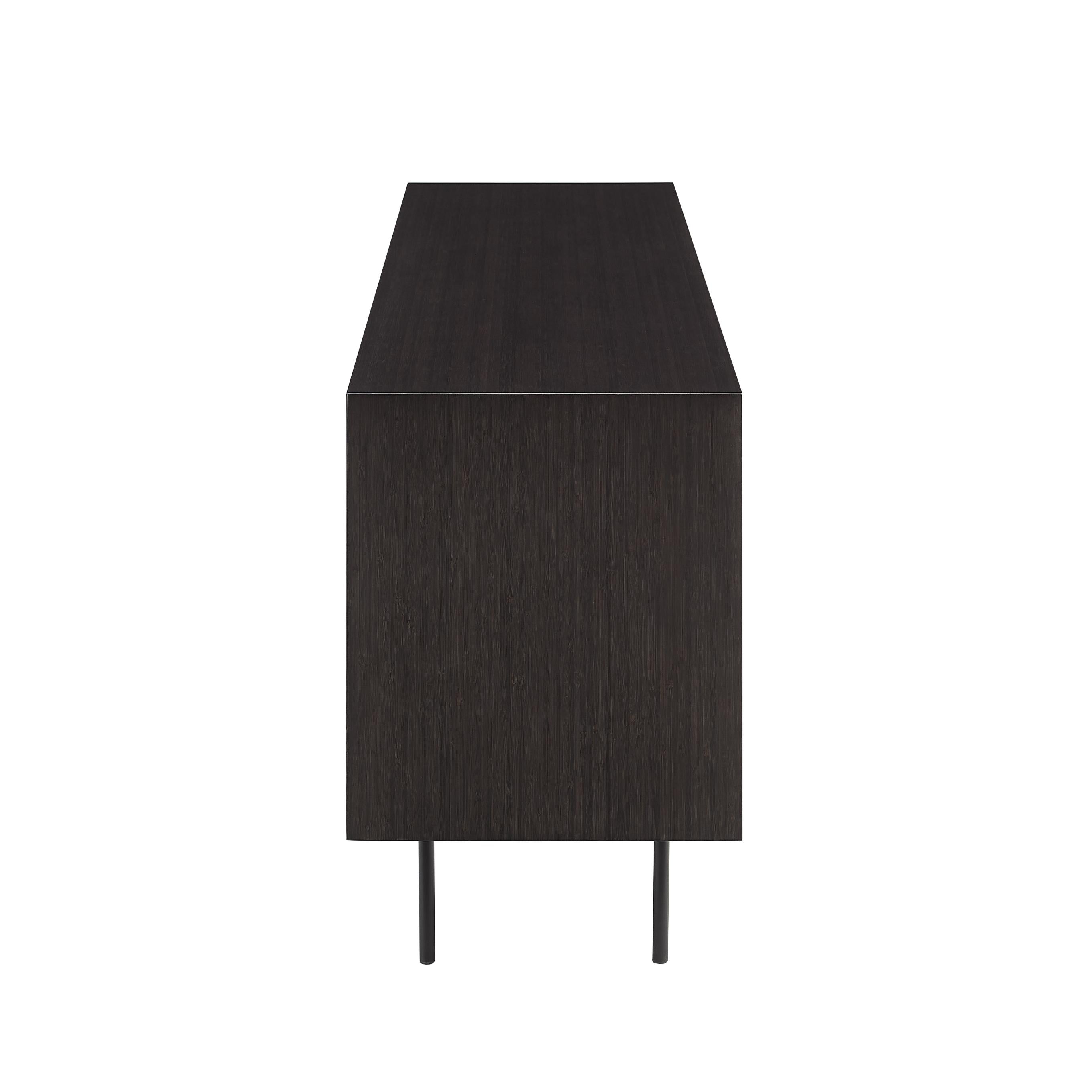 Greenington Hanna Sideboard In Caviar/Wheat