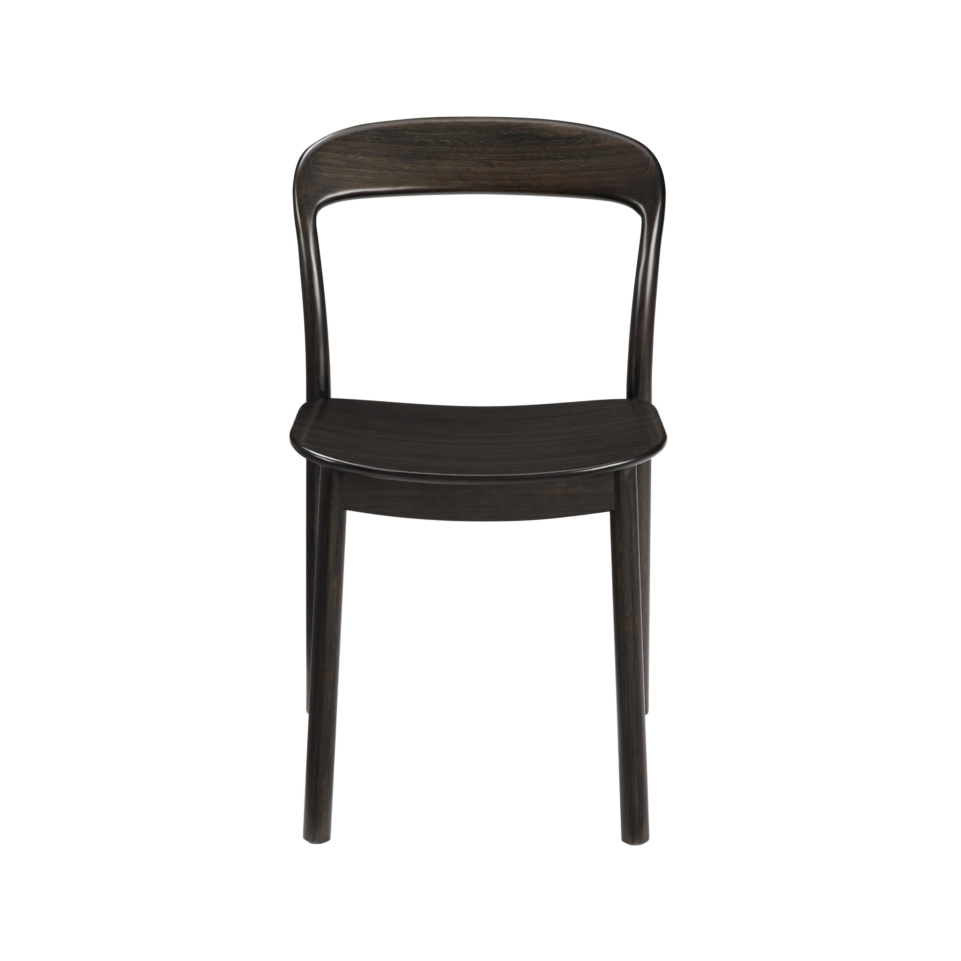 Greenington Hanna Chair Bamboo Seat In Caviar