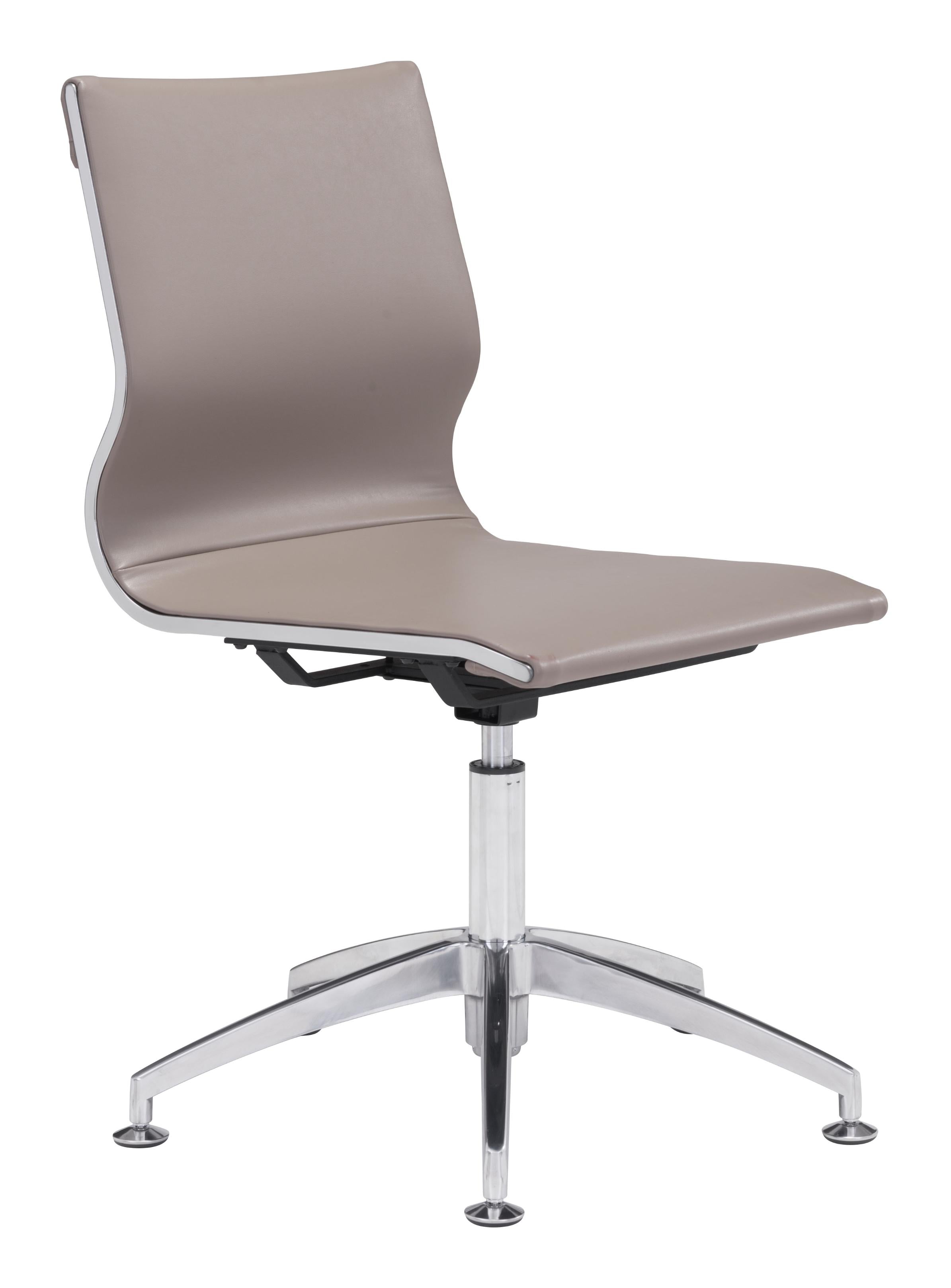 Zuo Modern Glider Conference Chair Taupe