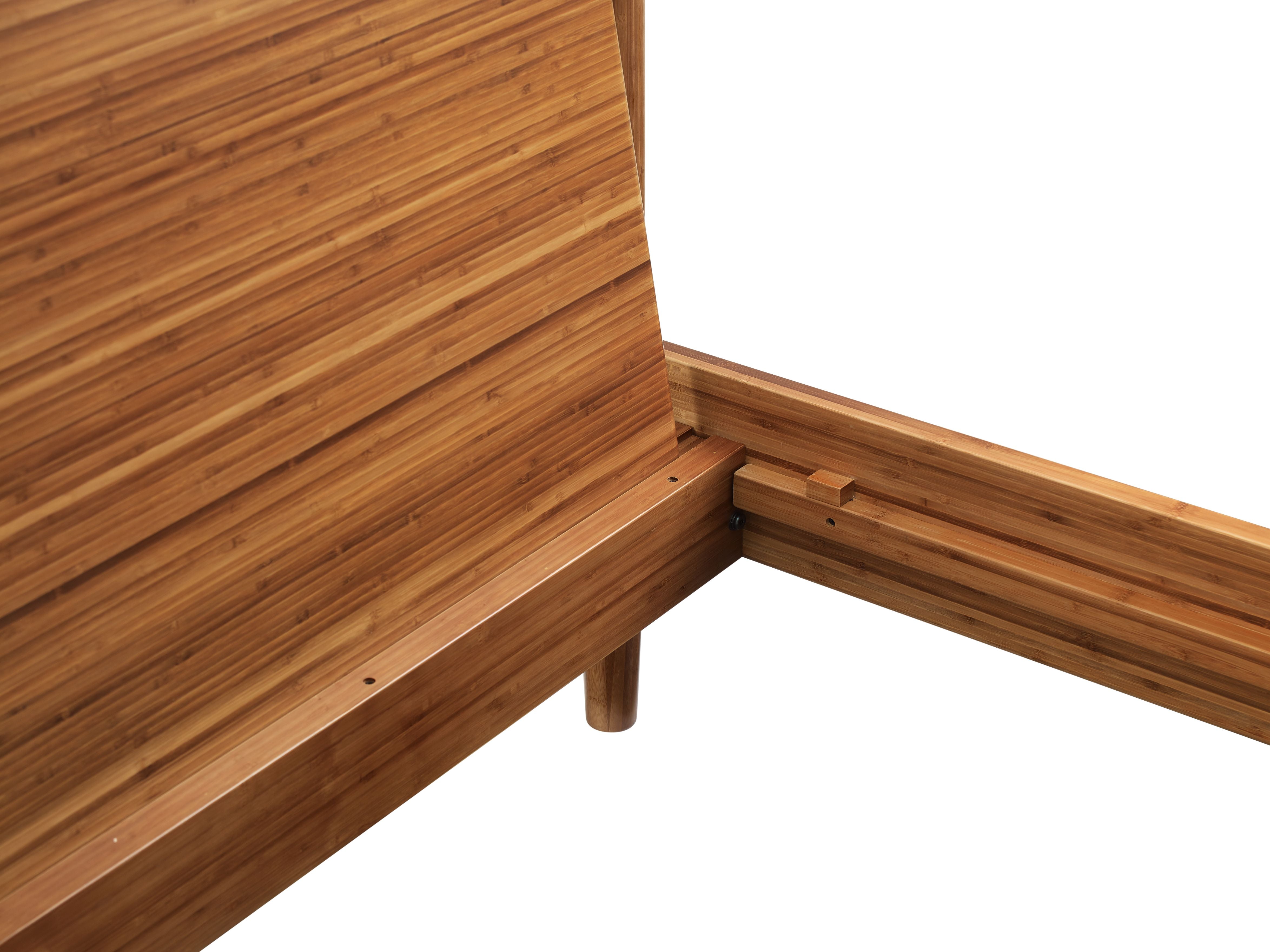 Greenington Monterey King Platform Bed - Amber / Wheat