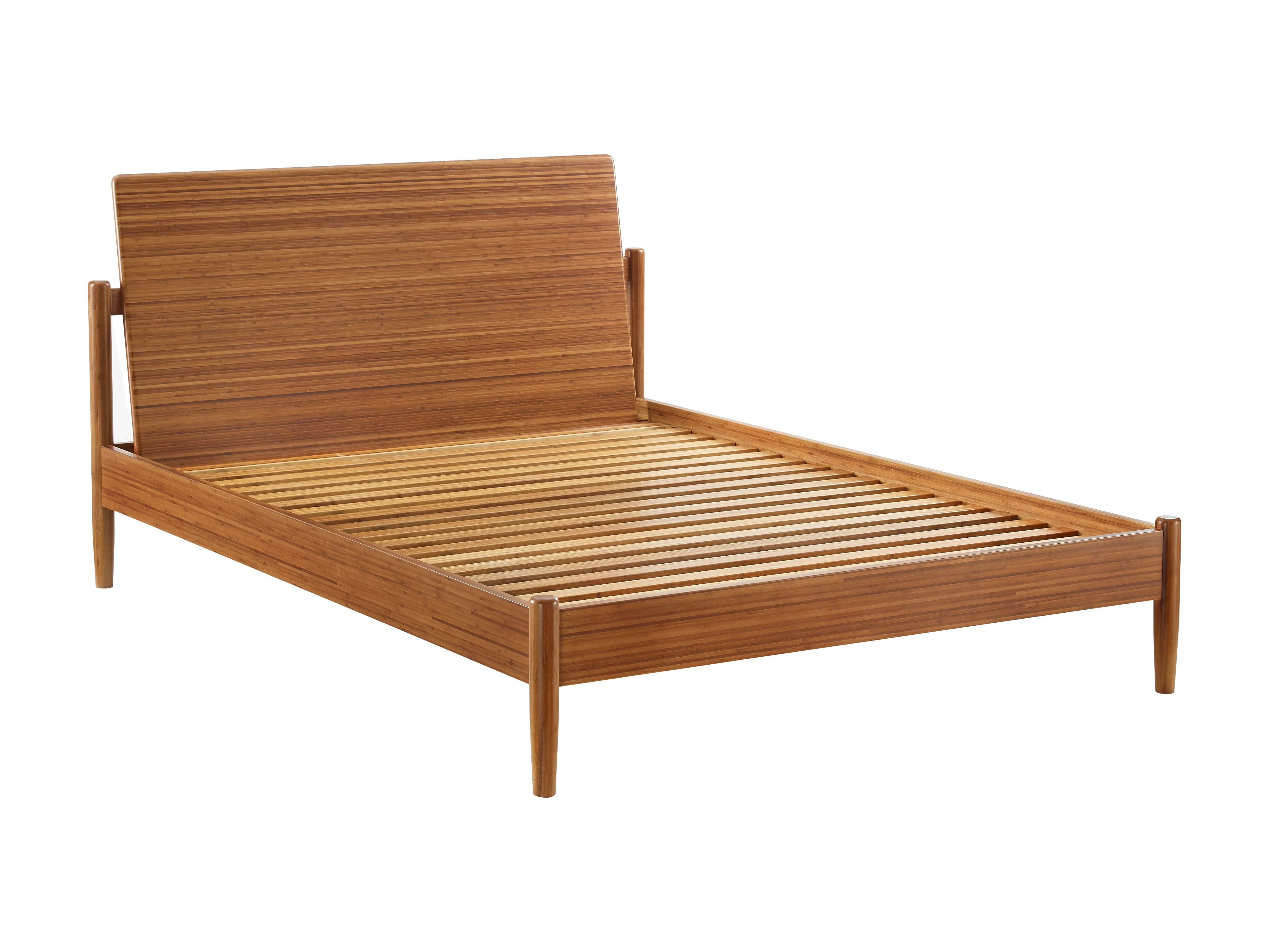 Greenington Monterey King Platform Bed - Amber / Wheat