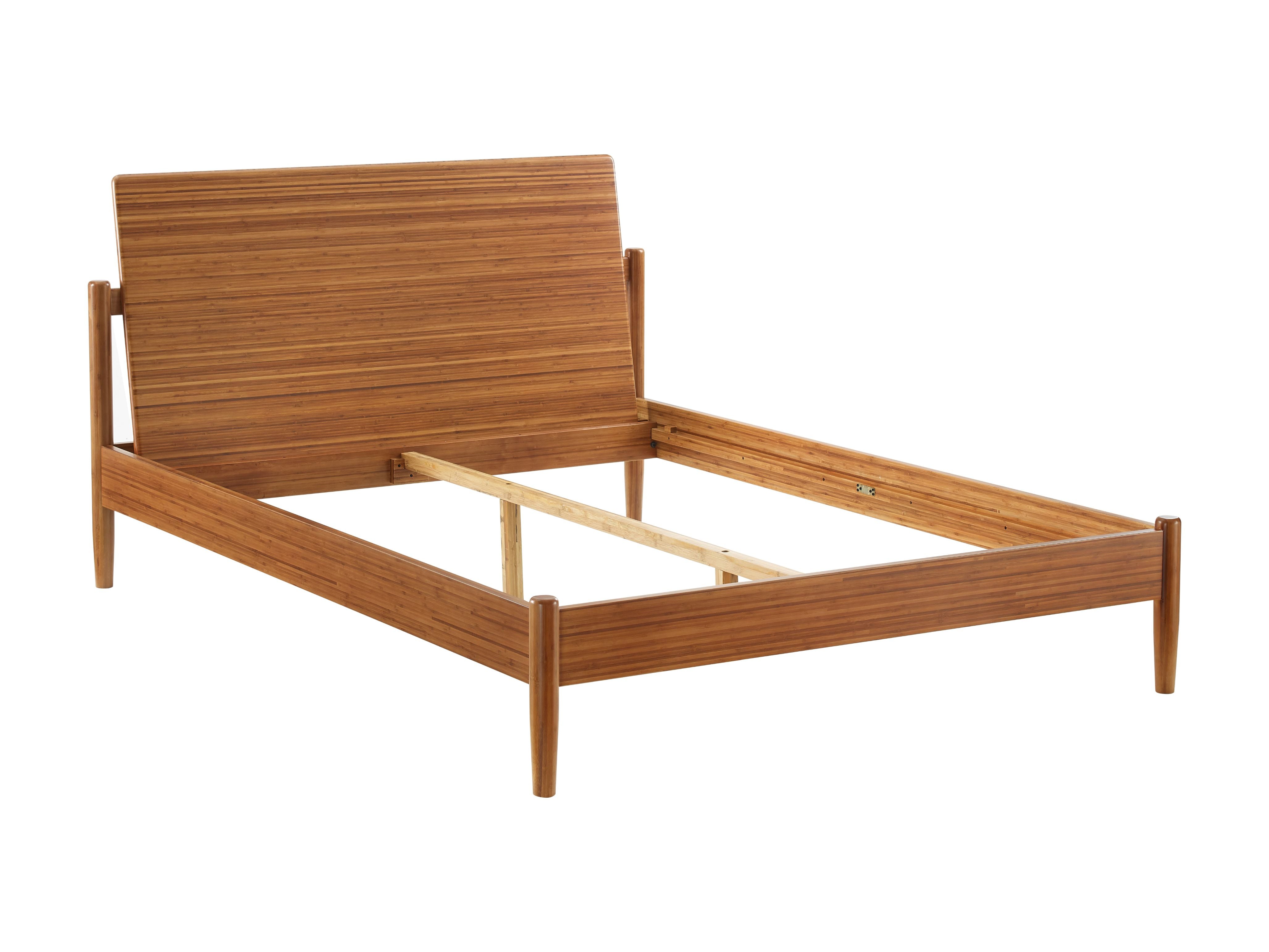 Greenington Monterey King Platform Bed - Amber / Wheat