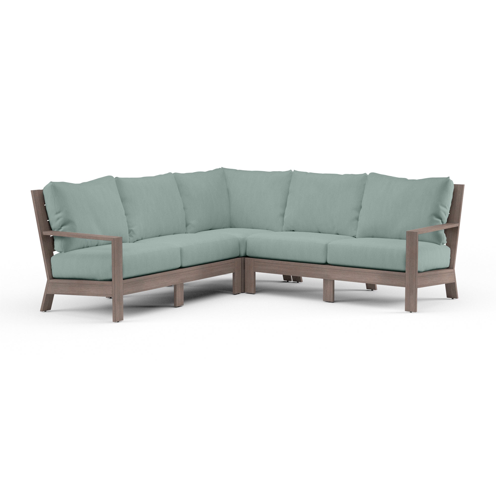 Sunset West Laguna Aluminum Sectional with Cushion