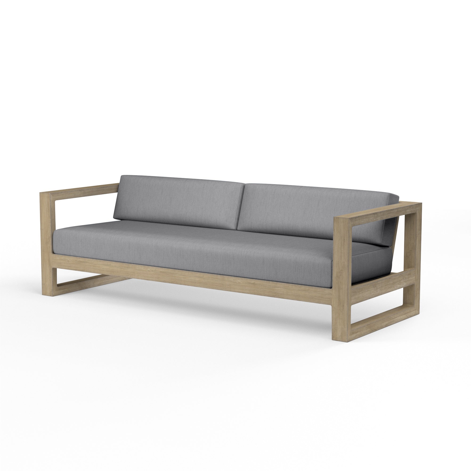 Sunset West Coastal Teak Sofa, No Welt