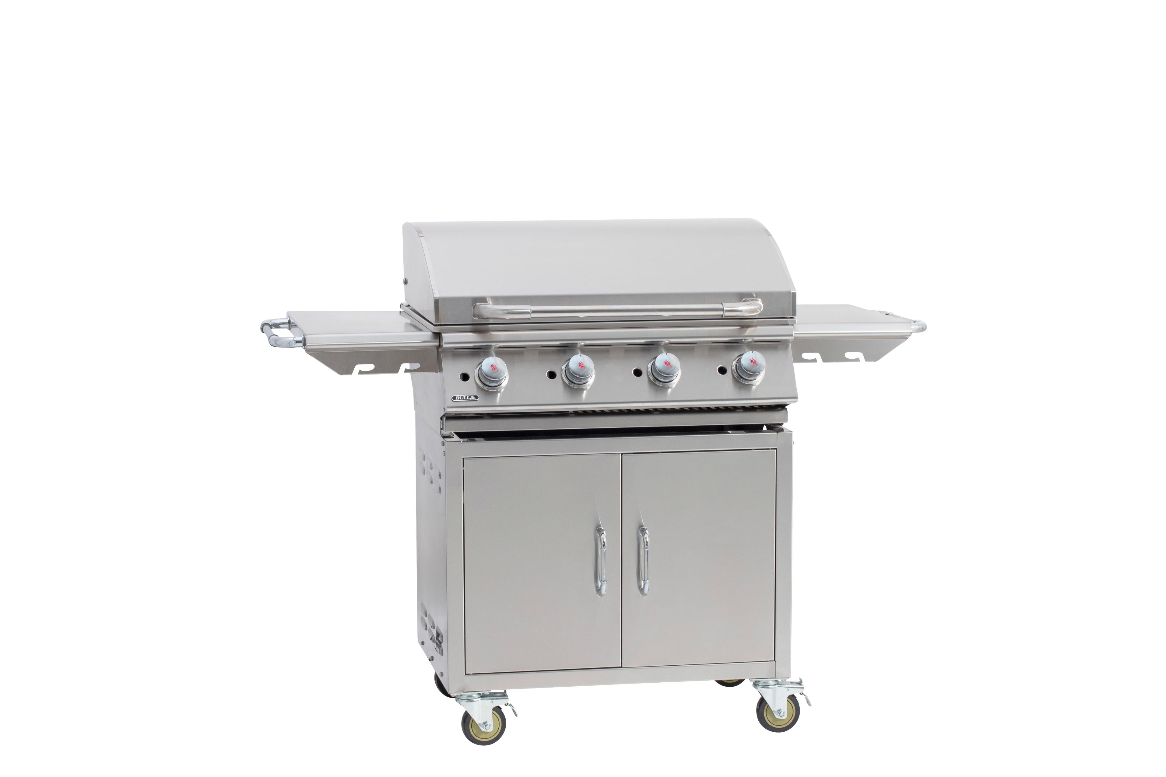 Bull BBQ 30" Griddle Complete Cart - LP/NG