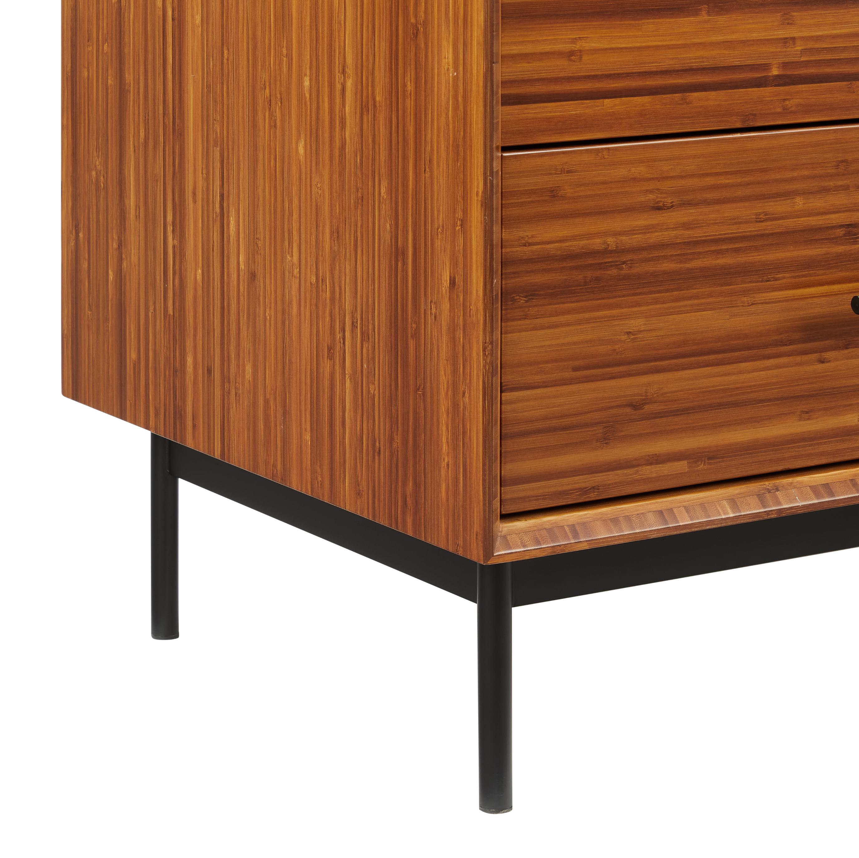 Greenington Taylor 5 Drawer Chest In Amber