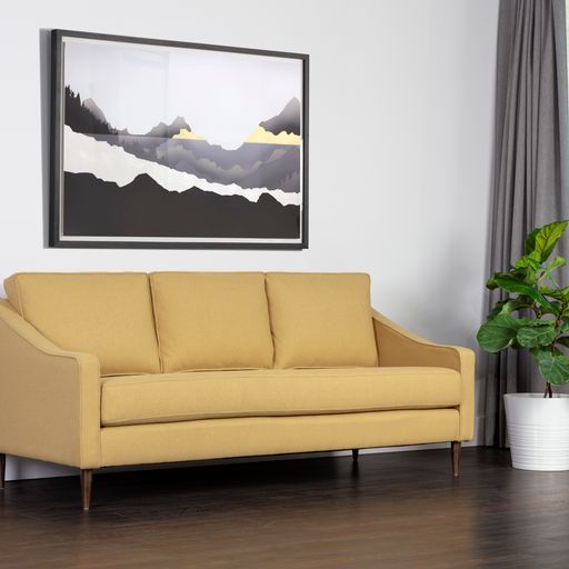 Sunpan Presley Sofa Liv Tropic / Limelight Honey