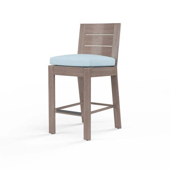 Sunset West Laguna Aluminum Barstool with Cushion