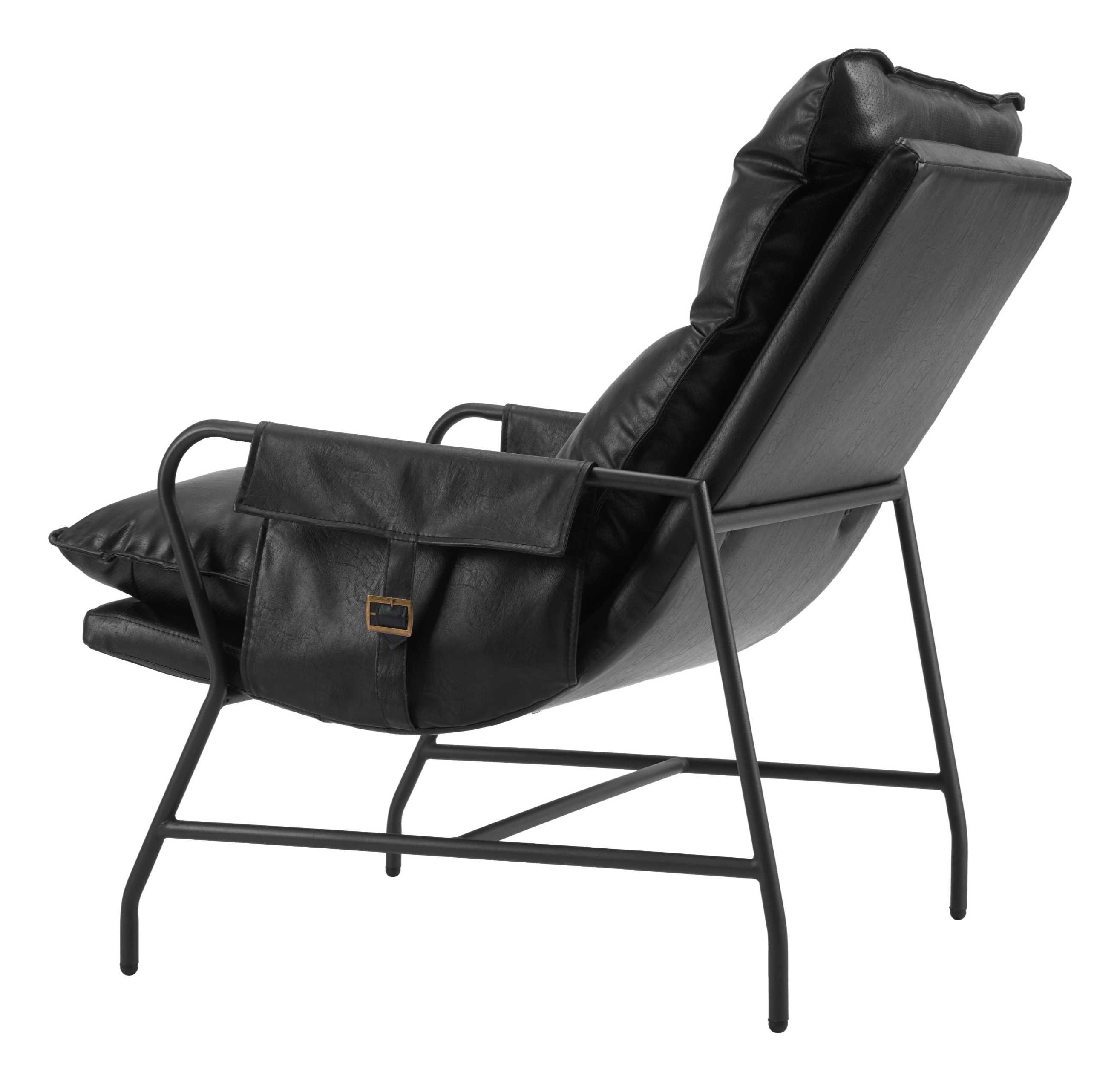 Zuo Modern Halaus Accent Chair Black
