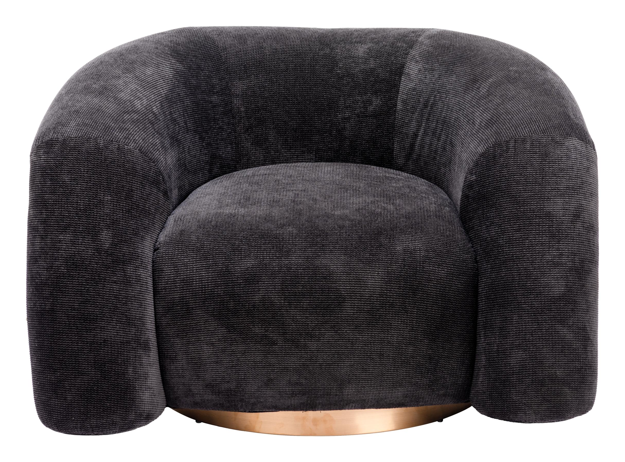 Zuo Modern Havn Accent Chair in Black