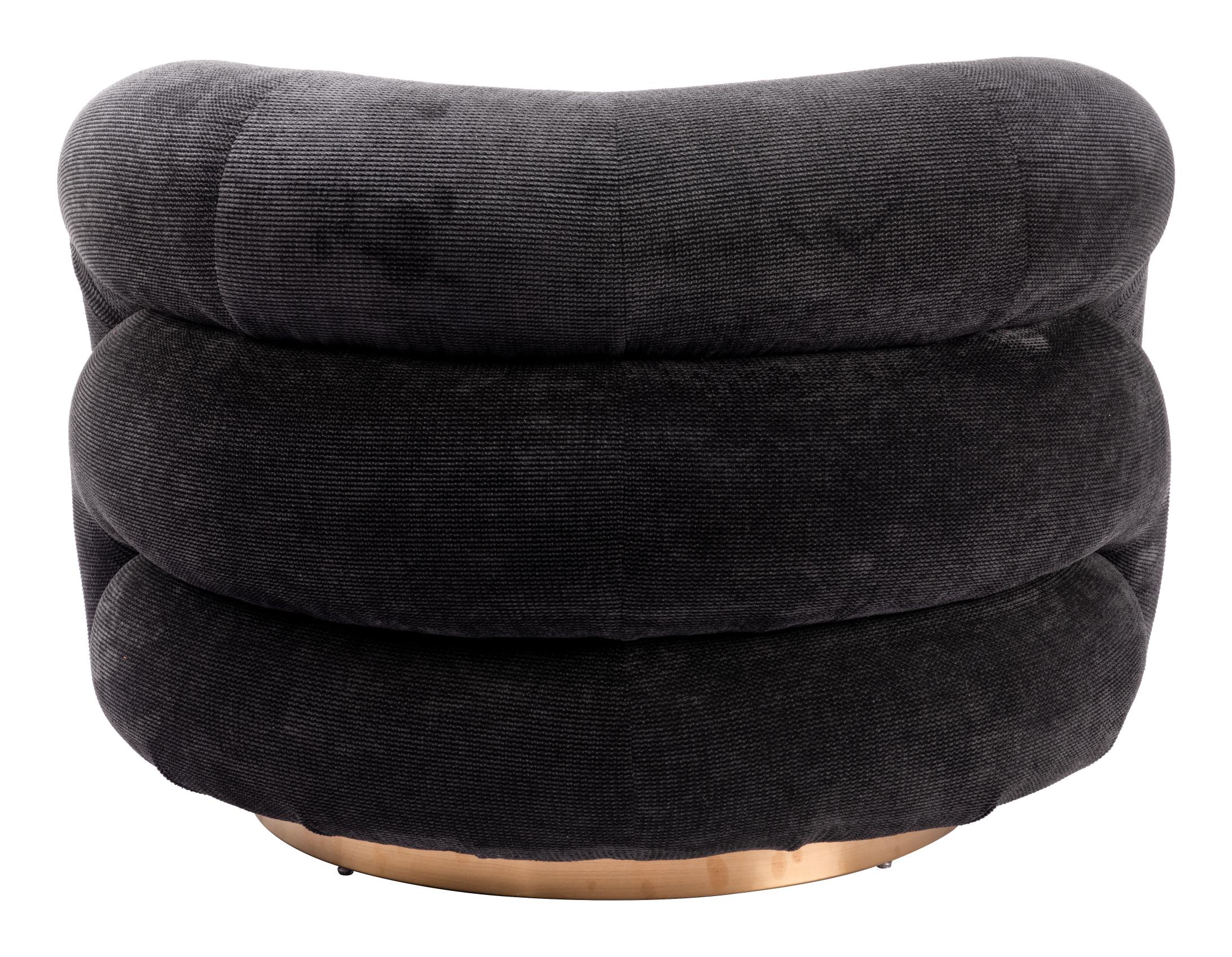 Zuo Modern Havn Accent Chair in Black
