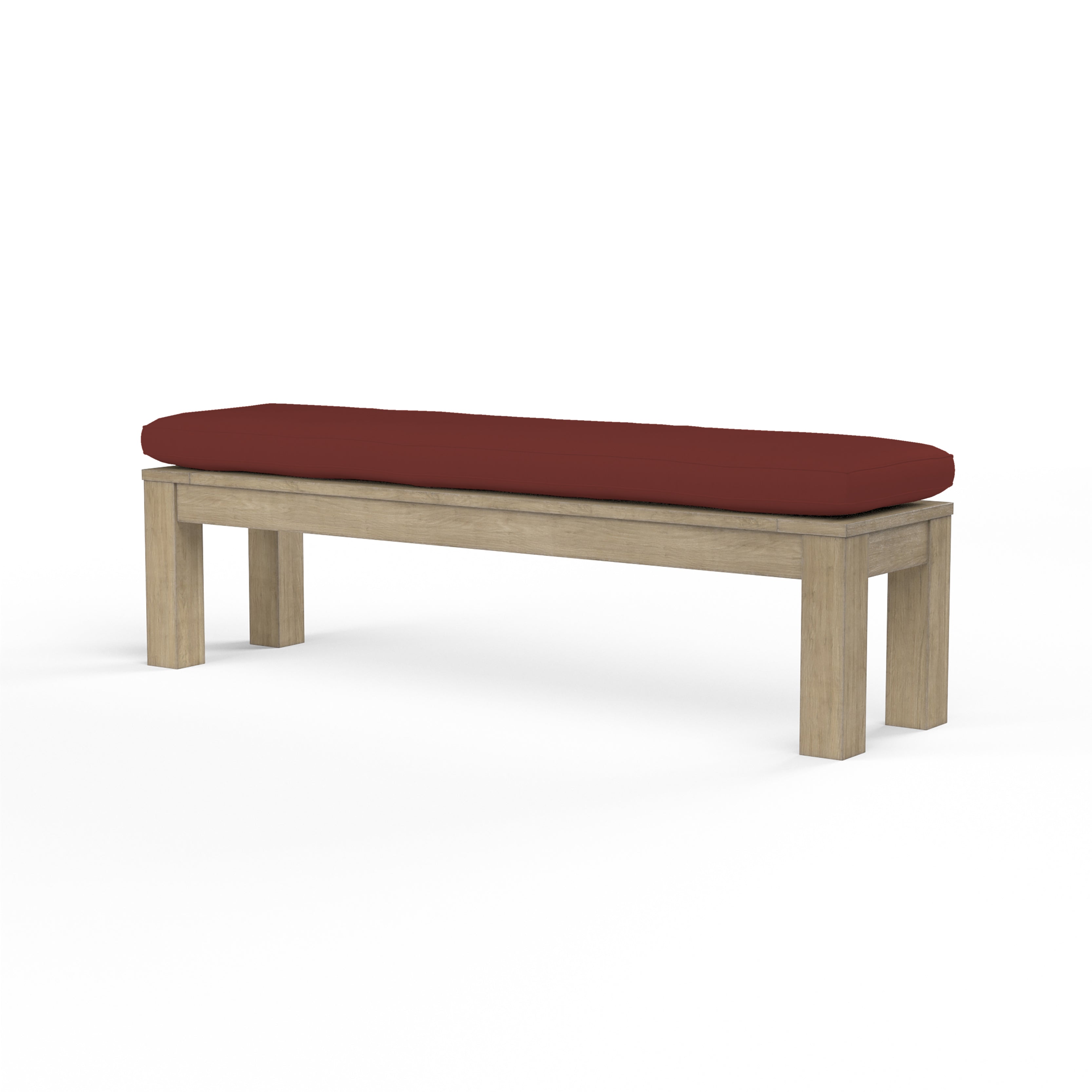 Sunset West Dining Bench in Coastal Teak