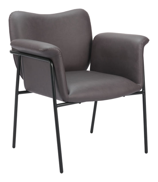 Zuo Modern Heritage Accent Chair Brown