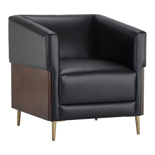 Sunpan Shylo Lounge Chair - Castillo Black