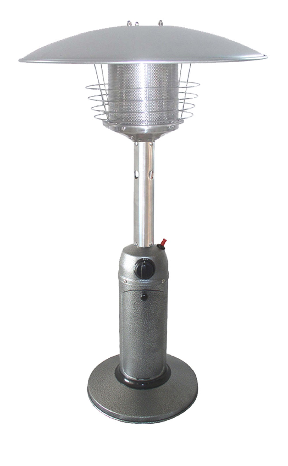 AZ Patio Heaters Table Top Patio Heater in Hammered Silver / Bronze