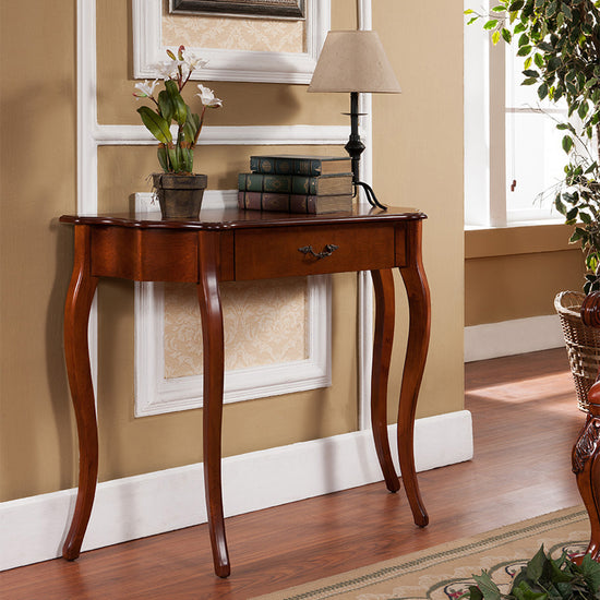All Thing Cedar Curved Console Table