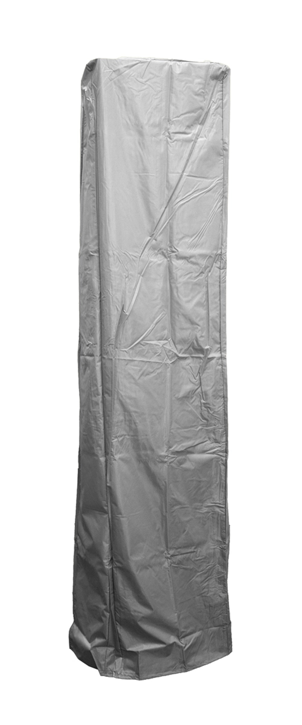 AZ Patio Heaters Square Glass Tube Patio Heater Cover in Silver / Tan