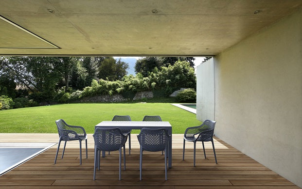 Compamia Air XL Outdoor Dining Arm Chair - Set of 2