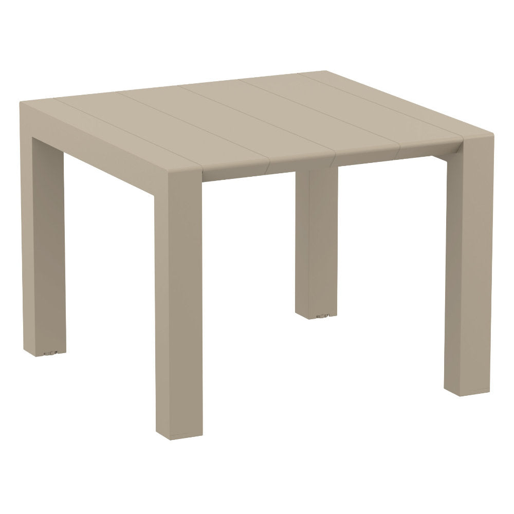 Compamia Air Extension Dining Set 5 Piece in Black/Dark Gray/Taupe/White