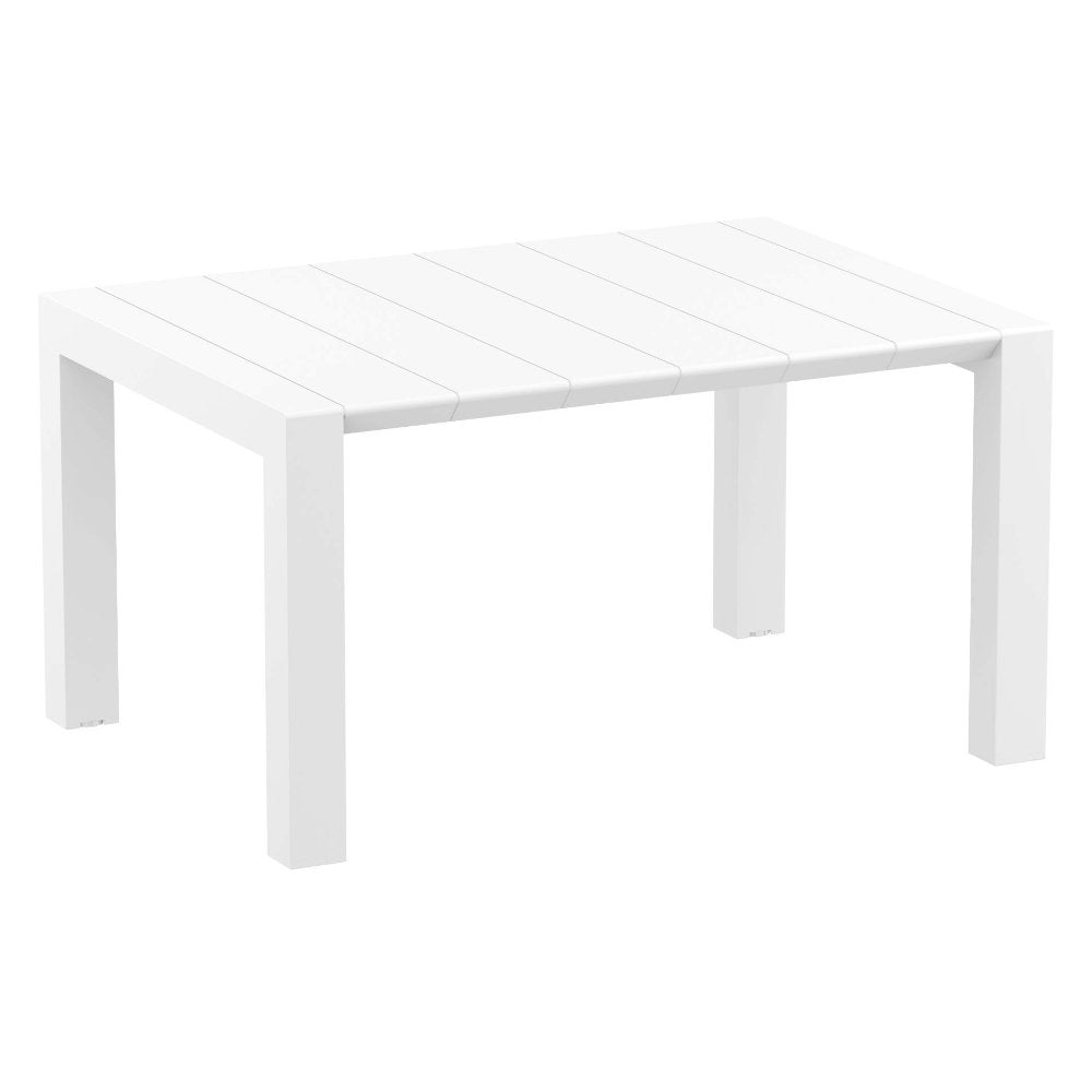 Compamia Air Extension Dining Set 5 Piece in Black/Dark Gray/Taupe/White