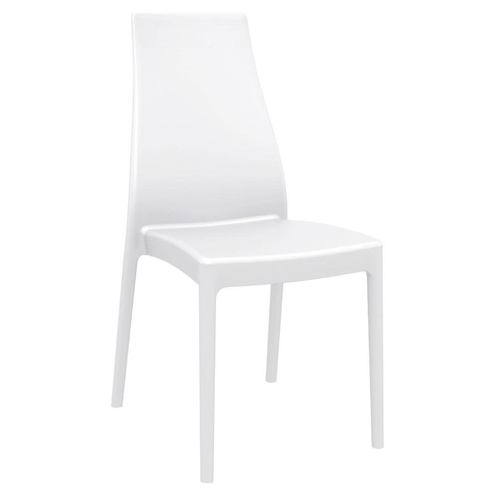 Compamia Miranda Dining Set with 6 Chairs Black/White