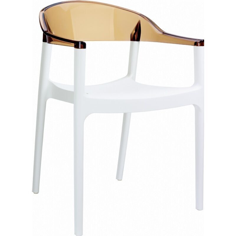 Compamia Carmen Modern Dining Chair White Seat - Set of 2