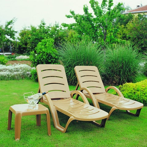 Compamia Sunrise Pool Chaise Lounge Set of 4