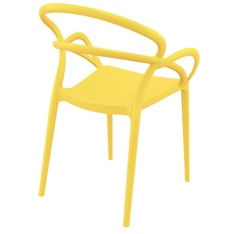 Compamia Mila Dining Arm Chair Black/White/Dark Gray/Dove Gray/Red/Yellow Set of 2