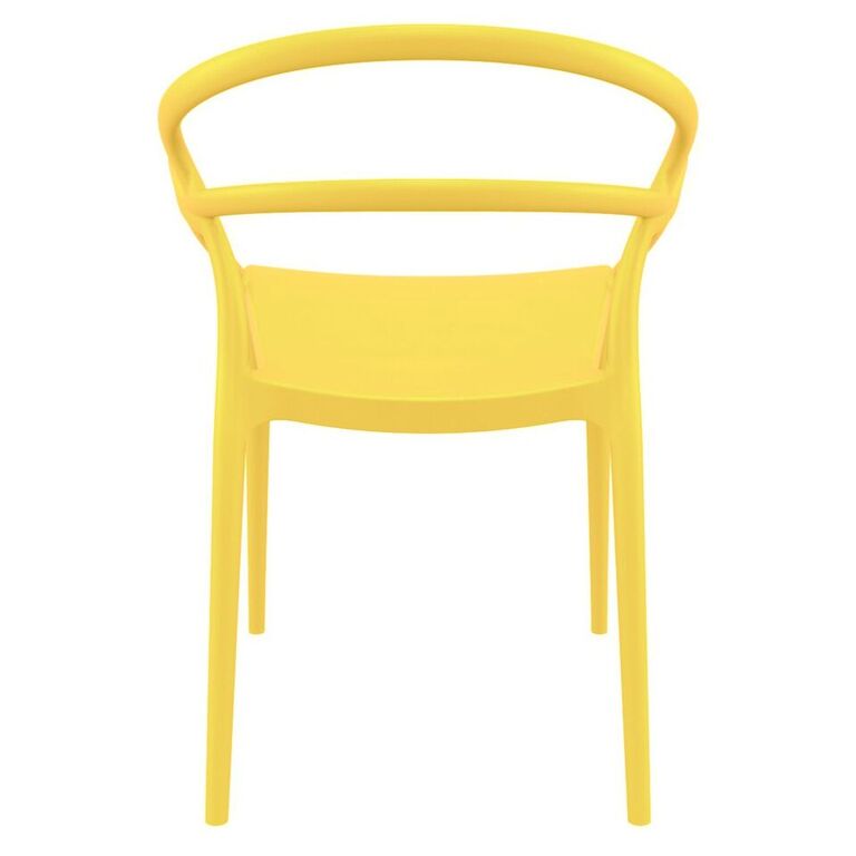 Compamia Mila Dining Arm Chair Black/White/Dark Gray/Dove Gray/Red/Yellow Set of 2