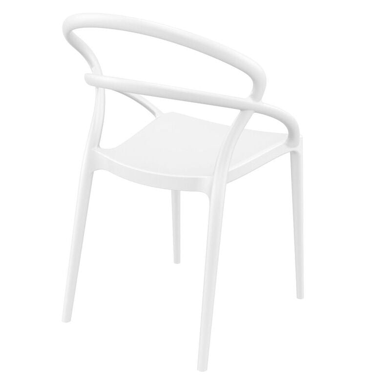 Compamia Pia Dining Chair Black/White/Dark Gray/Dove Gray/Red/Yellow- Set of Two