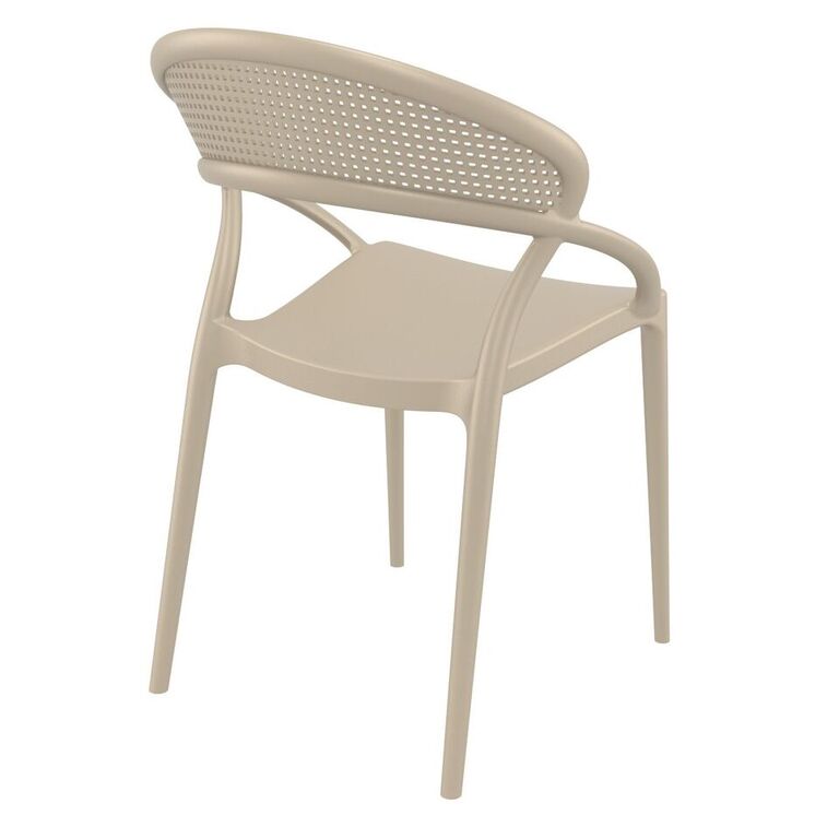 Compamia Sunset Dining Chair Black/Brown/White/Dark Gray/Dove Gray/Red/Yellow-Set of Two