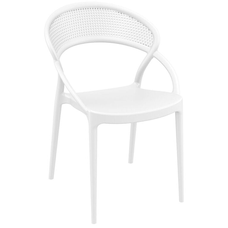 Compamia Sunset Dining Chair Black/Brown/White/Dark Gray/Dove Gray/Red/Yellow-Set of Two