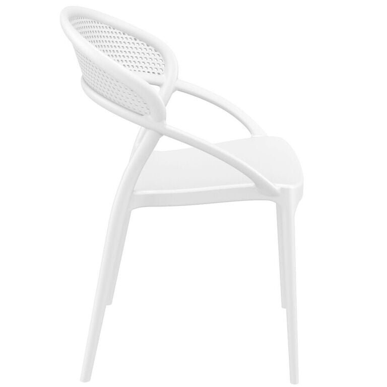 Compamia Sunset Dining Chair Black/Brown/White/Dark Gray/Dove Gray/Red/Yellow-Set of Two
