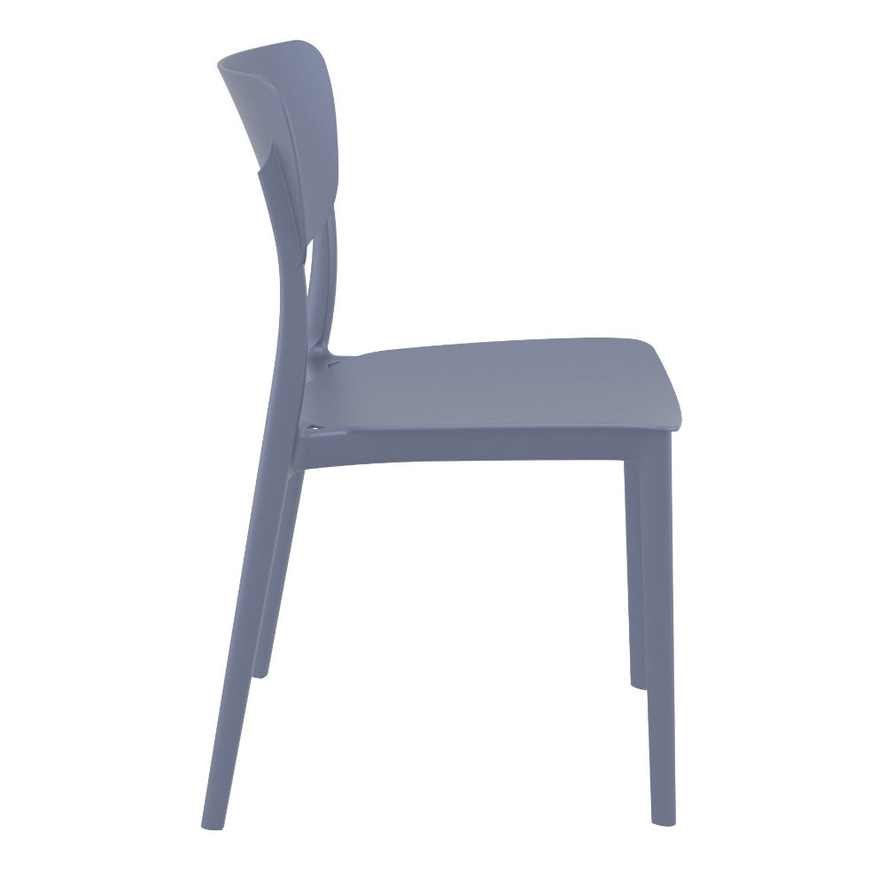 Compamia Monna Outdoor Dining Chair Dark Gray - Set of Two