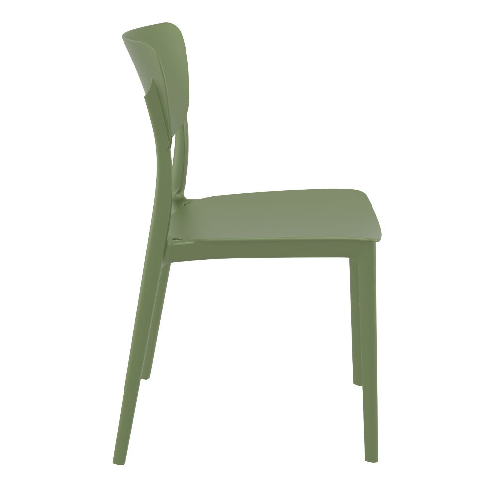Compamia Monna Outdoor Dining Chair Olive Green - Set of Two