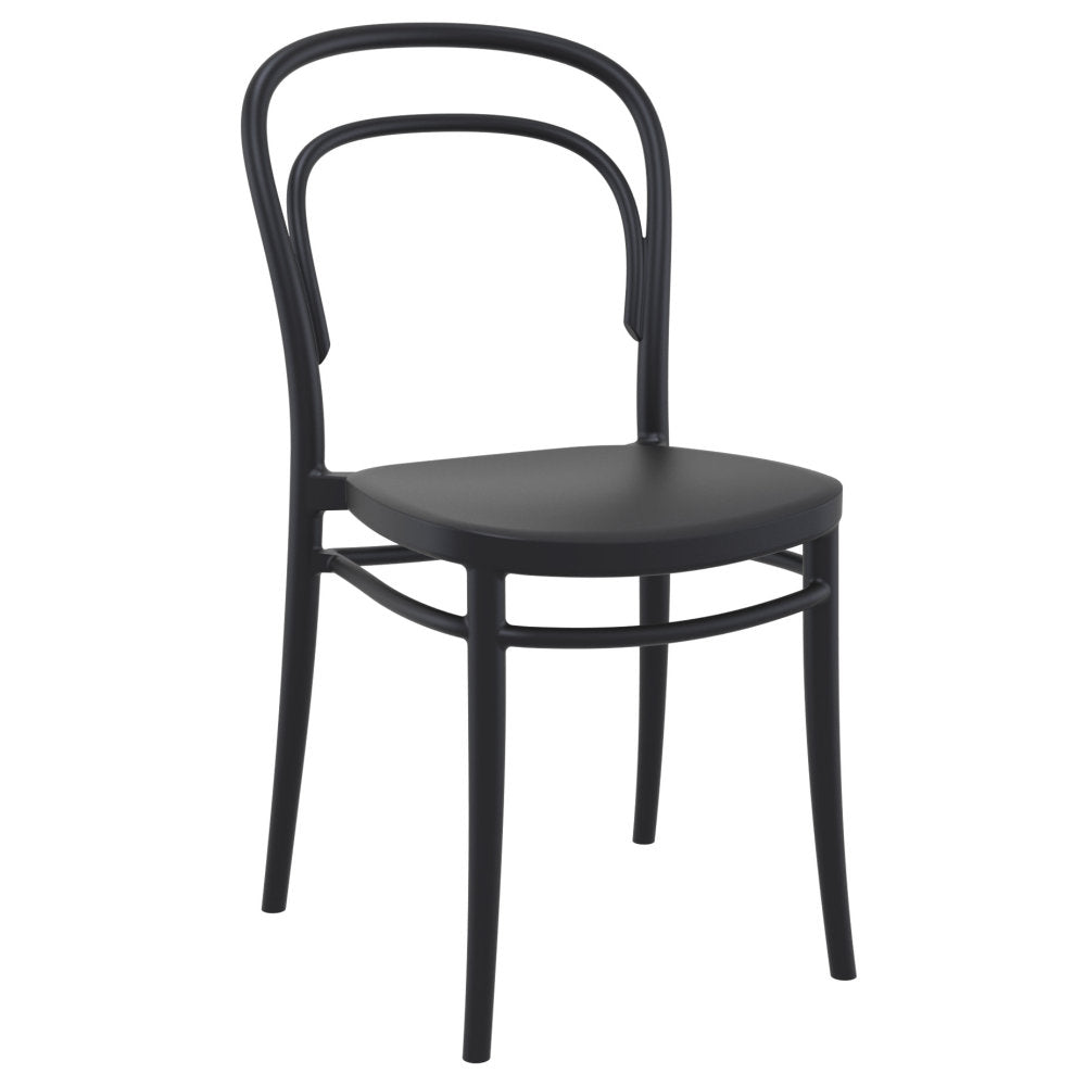 Compamia Marie Resin Outdoor Chair Black/Olive Green/White - Set of 2