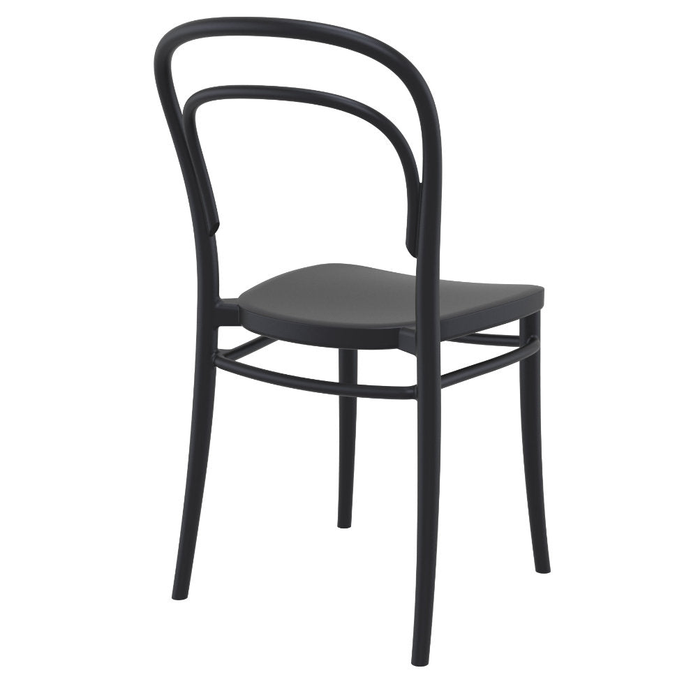 Compamia Marie Resin Outdoor Chair Black/Olive Green/White - Set of 2