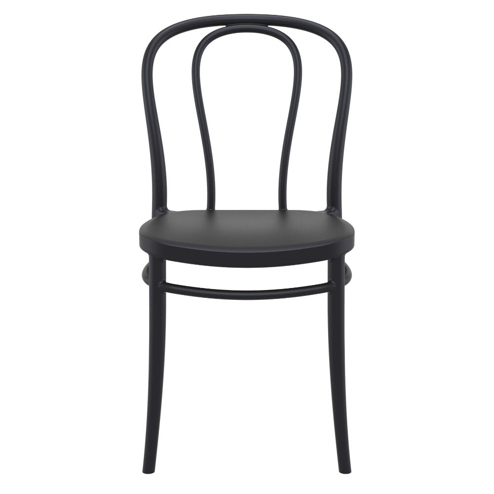 Compamia Victor Resin Outdoor Chair Black/Dark Gray/Taupe/Olive Green/White - Set of 2