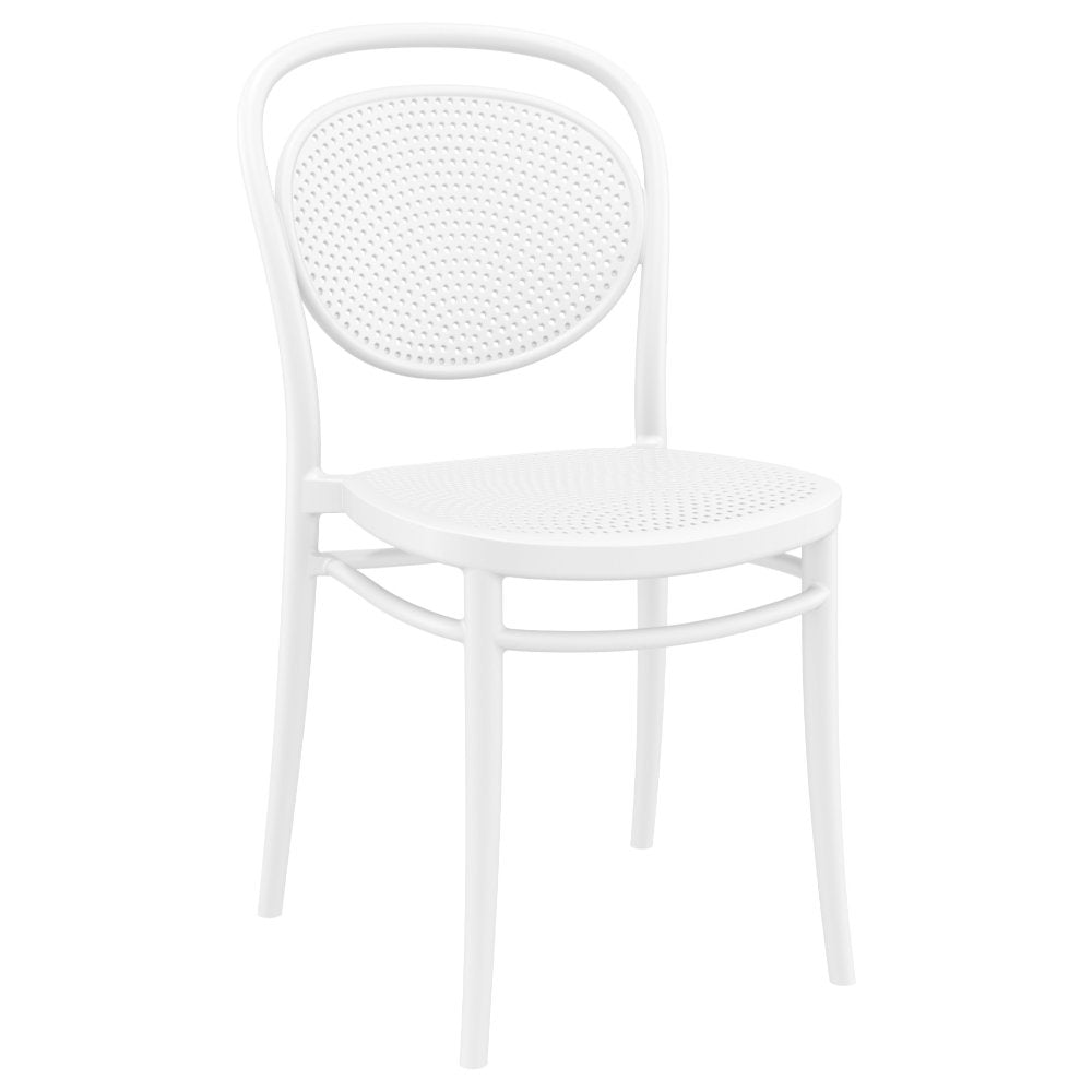 Compamia Marcel Resin Outdoor Chair Black/Dark Gray/Taupe/Olive Green/White - Set of 2