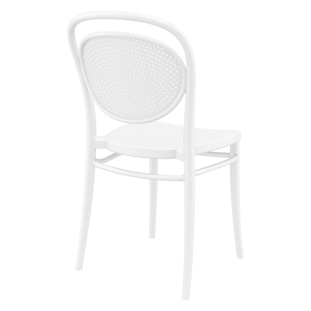 Compamia Marcel Resin Outdoor Chair Black/Dark Gray/Taupe/Olive Green/White - Set of 2