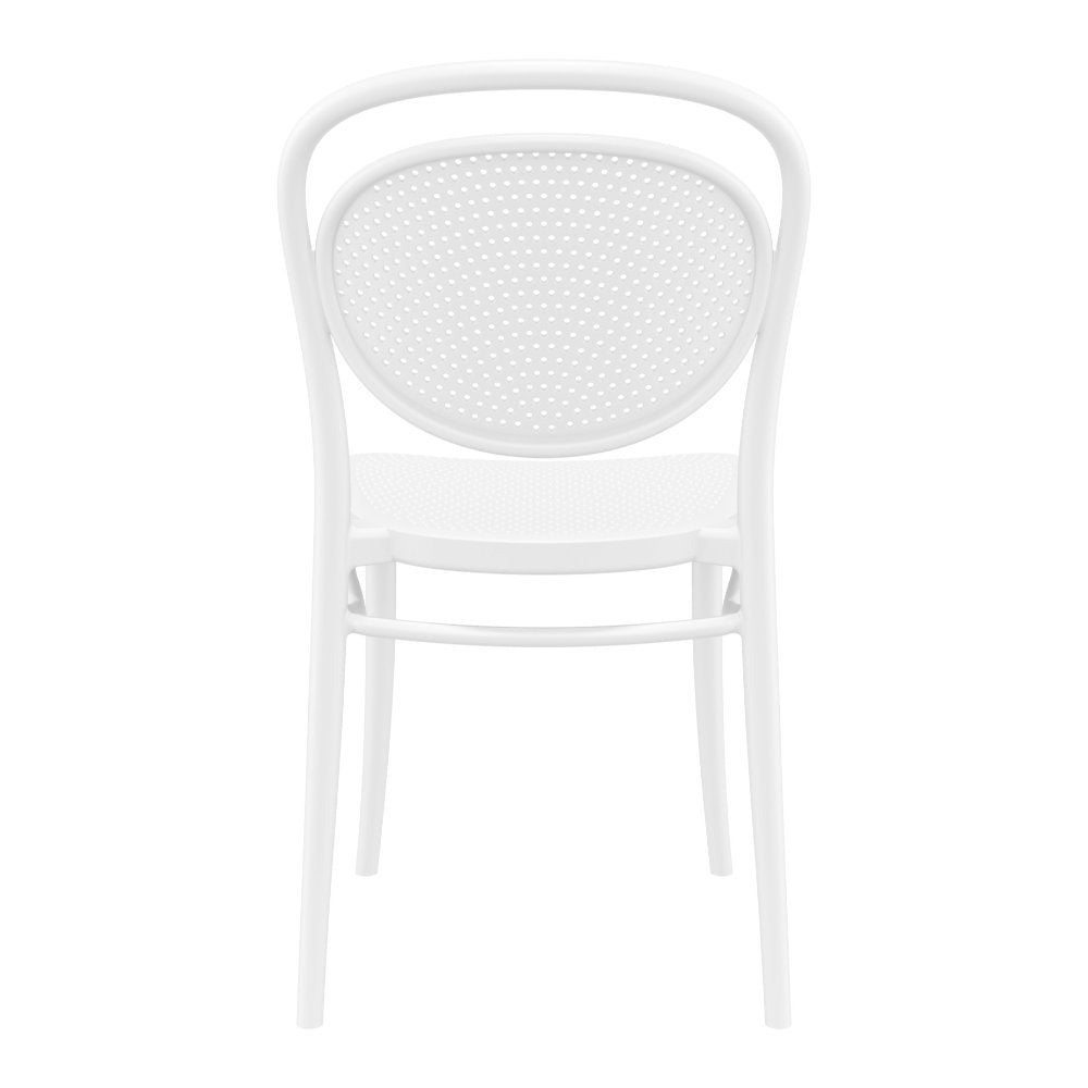 Compamia Marcel Resin Outdoor Chair Black/Dark Gray/Taupe/Olive Green/White - Set of 2