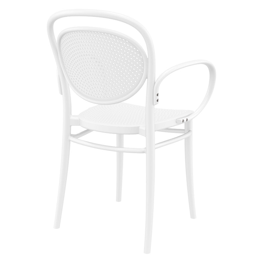 Compamia Marcel XL Resin Outdoor Chair Black/Dark Gray/Taupe/Olive Green/White - Set of 2