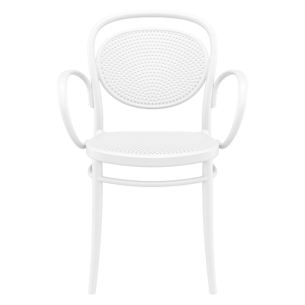 Compamia Marcel XL Resin Outdoor Chair Black/Dark Gray/Taupe/Olive Green/White - Set of 2