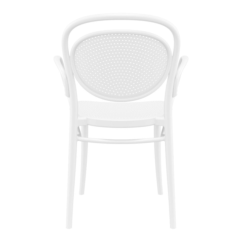 Compamia Marcel XL Resin Outdoor Chair Black/Dark Gray/Taupe/Olive Green/White - Set of 2