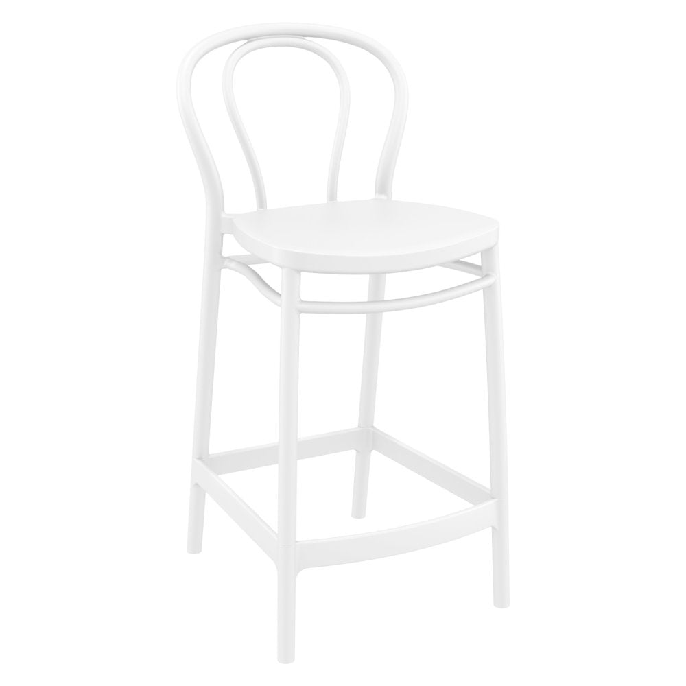 Compamia Victor Counter Stool Black/Dark Gray/Taupe/Olive Green/White - Set of 2